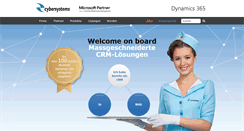 Desktop Screenshot of cybersystems.ch
